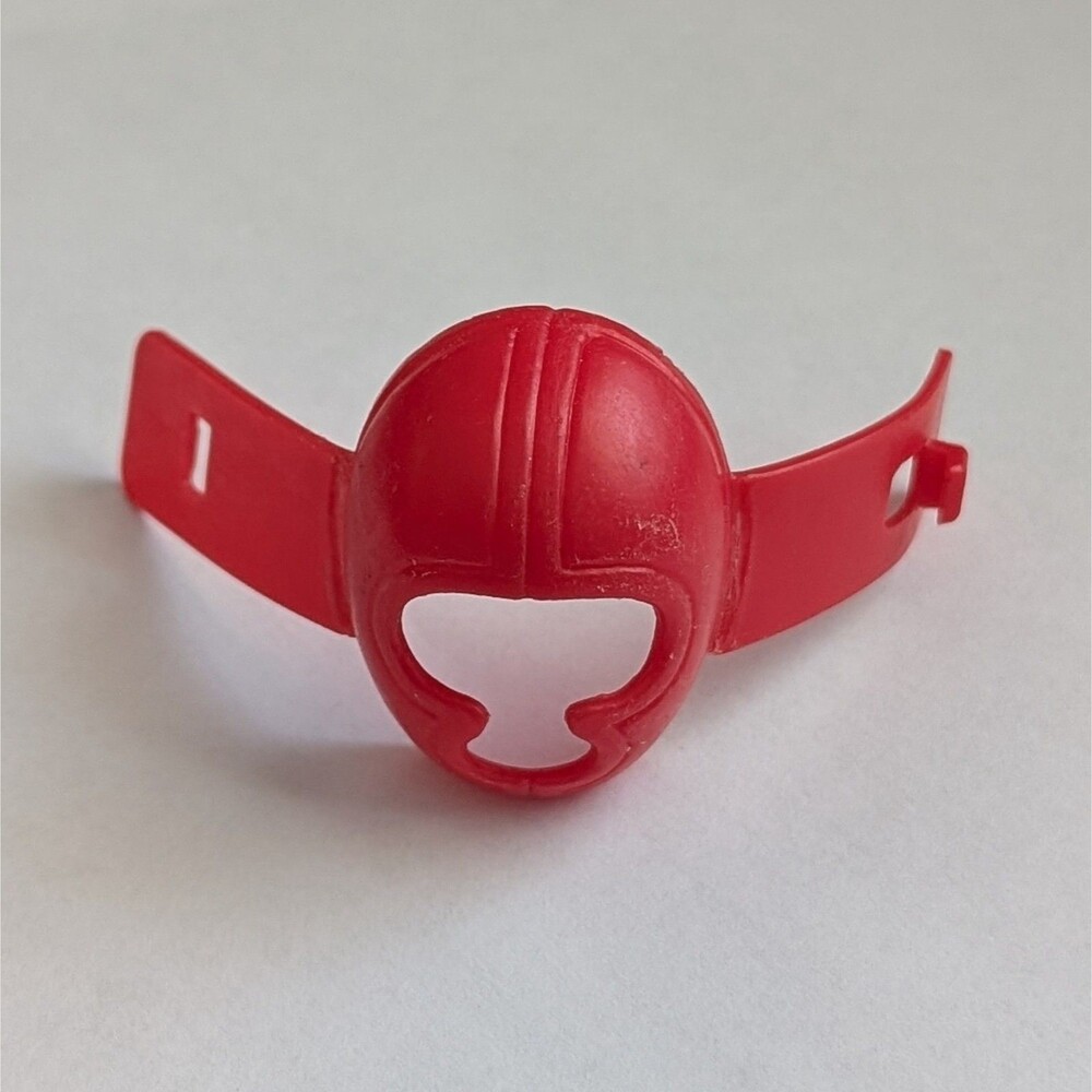 1984 Remco Secret Of The Ninja Thai Kick Boxer Weapon Accessory Part Mask